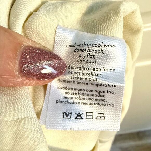 NWT WeWoreWhat Ivory Lace Trim Peplum Rose Print Corset Mini Dress.  Size 2 - Picture 8 of 8